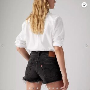 Levi’s 501® Original Fit High Rise Women's Shorts - Black